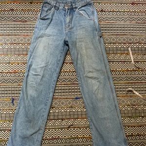 brandy melville light wash leanne jeans